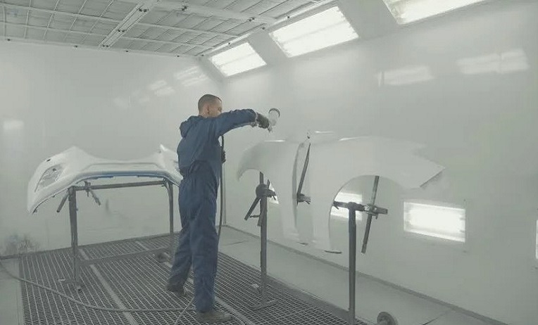 رش سيارة فرن